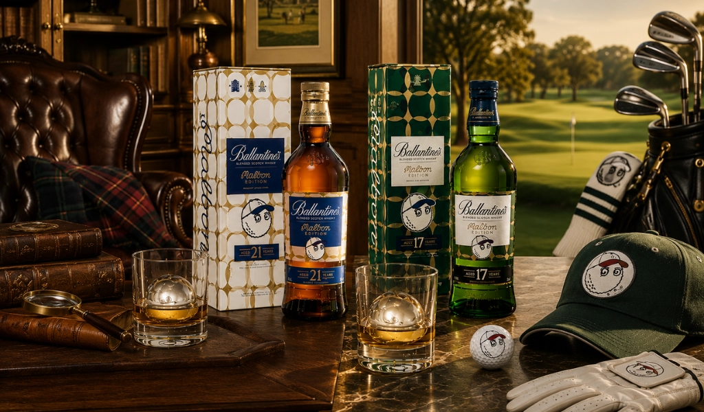 Whisky Ballantine’s Malbon Hàn Quốc