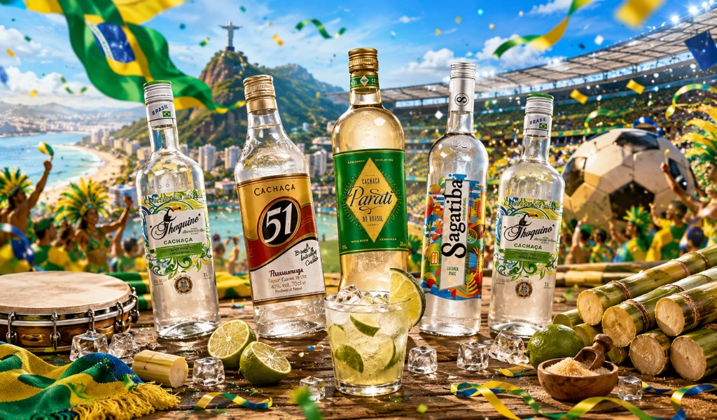 Cachaça Ủ Gỗ Bản Địa Brazil