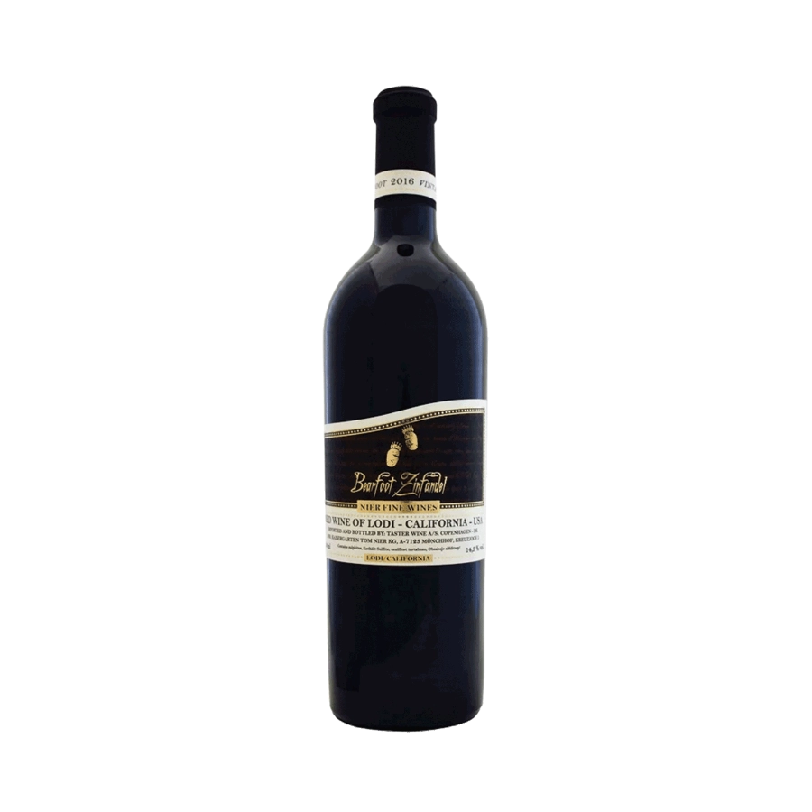 Rượu Vang Đỏ Mỹ Bearfoot Zinfandel