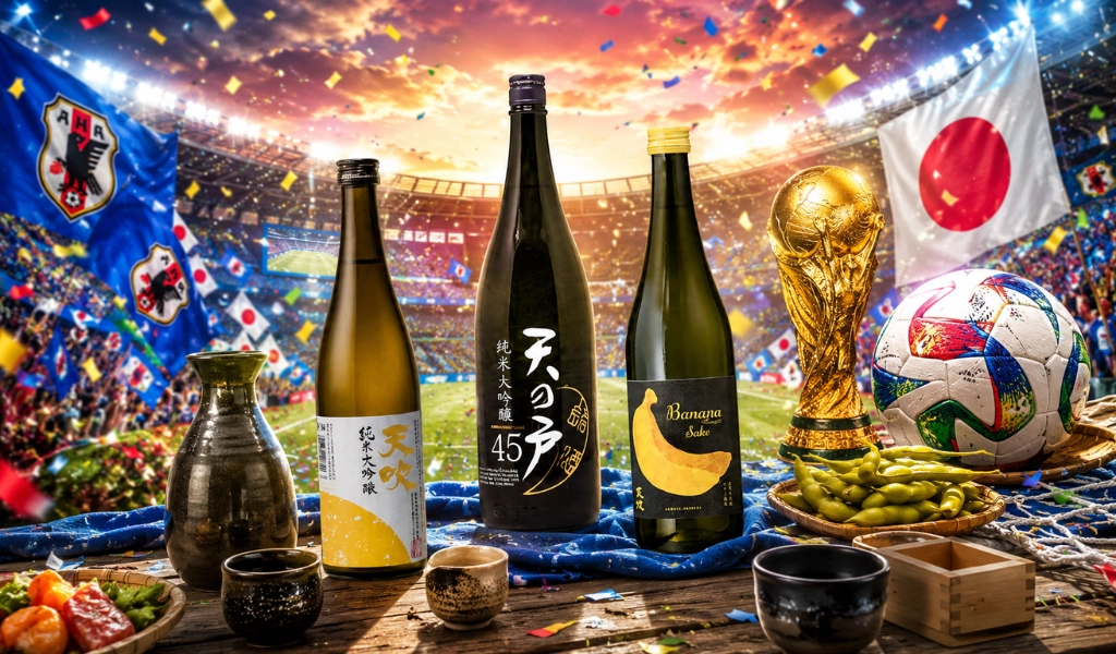 Rượu Sake Samurai Xanh