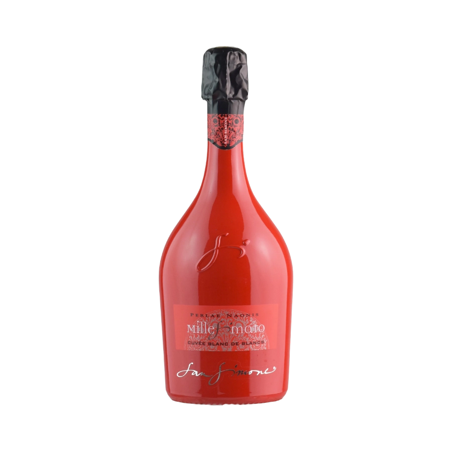 Rượu Sparkling Ý San Simone Cuvée Blanc de Blancs Brut Mille Red Limited Edition