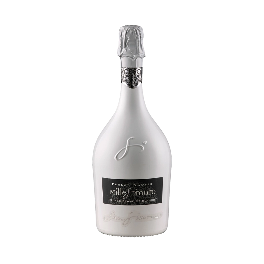 Rượu Sparkling Ý San Simone Cuvee Blanc de Blancs Brut Mille White Limited Edition 1.5L