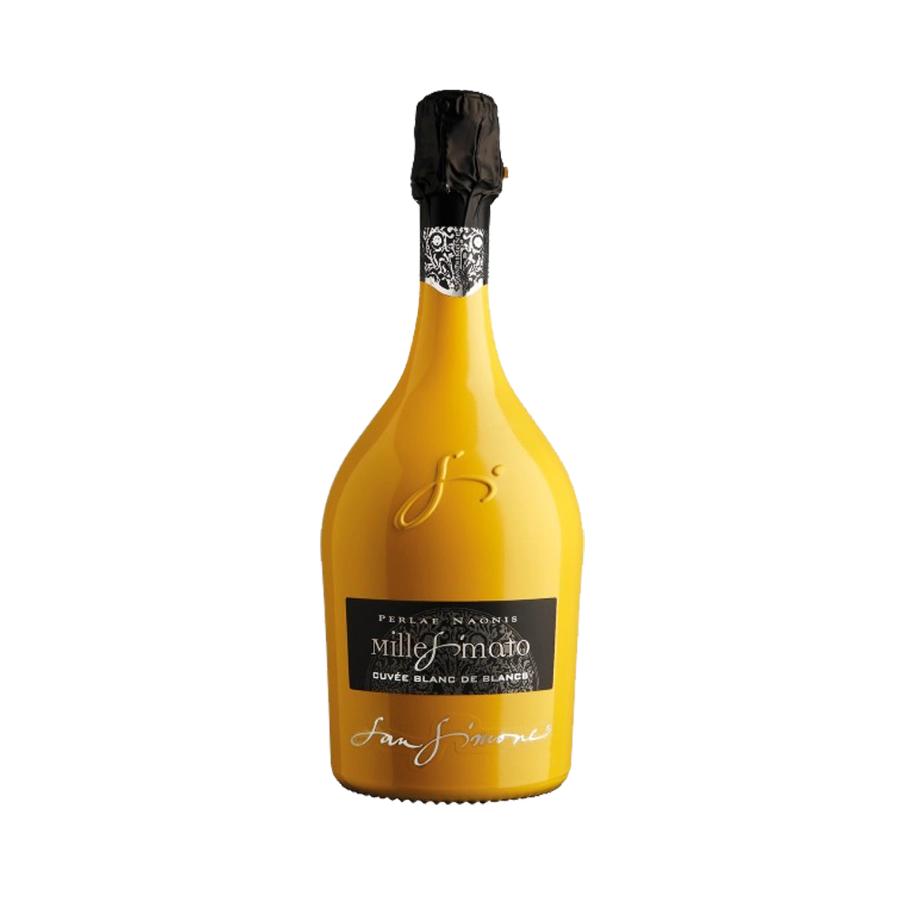 Rượu Sparkling Ý San Simone Cuvée Blanc de Blancs Brut Mille Yellow Limited Edition