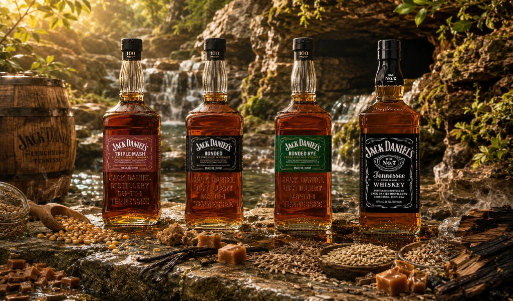 Hương Vị Jack Daniel's Bonded Và No 7
