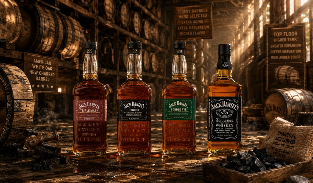 Whisky Jack Daniel's Bonded Và No 7