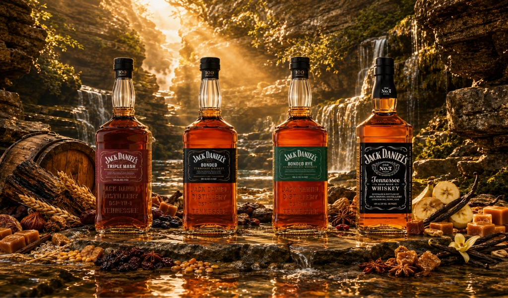 Sự Khác Biệt Quy Trình Hương Vị Jack Daniel's Bonded Và No 7