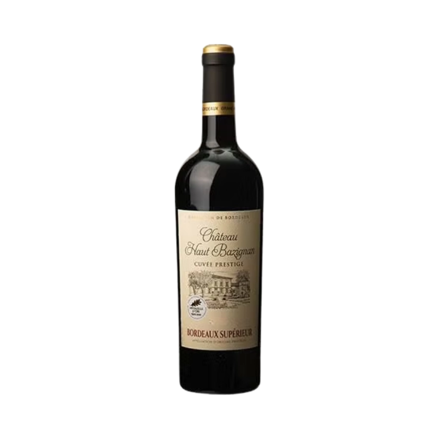 Rượu Vang Đỏ Pháp Chateau Haut Bazignan Bordeaux Superieur 2022