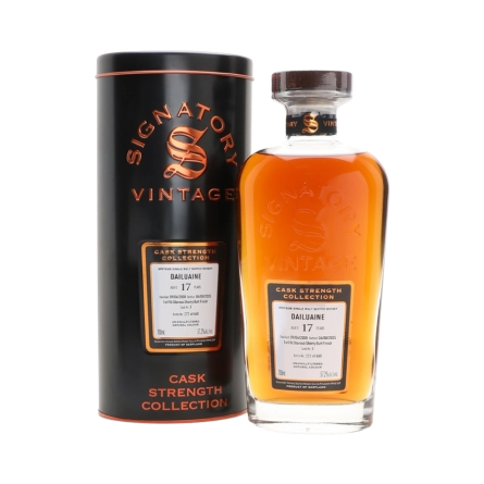 Rượu Whisky Dailuaine 17 Year Old Cask Strength Collection Signatory Vintage 2008