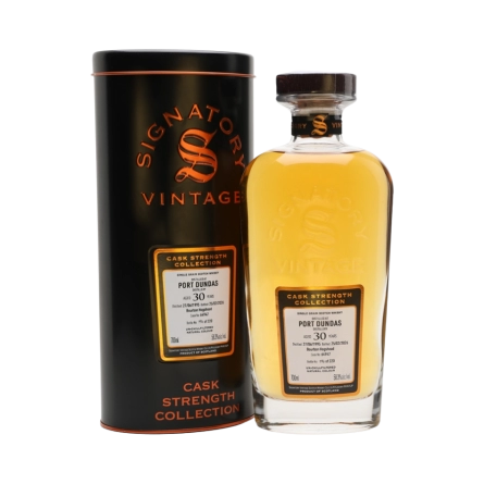 Rượu Whisky Port Dundas 30 Year Old Cask Strength Collection Signatory Vintage 1995