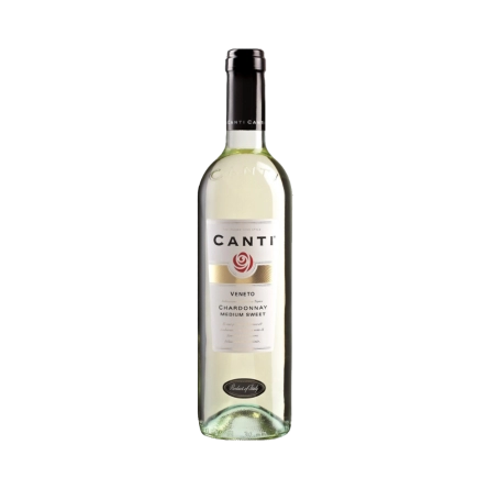 Rượu Vang Trắng Ý Canti Chardonnay Medium Sweet