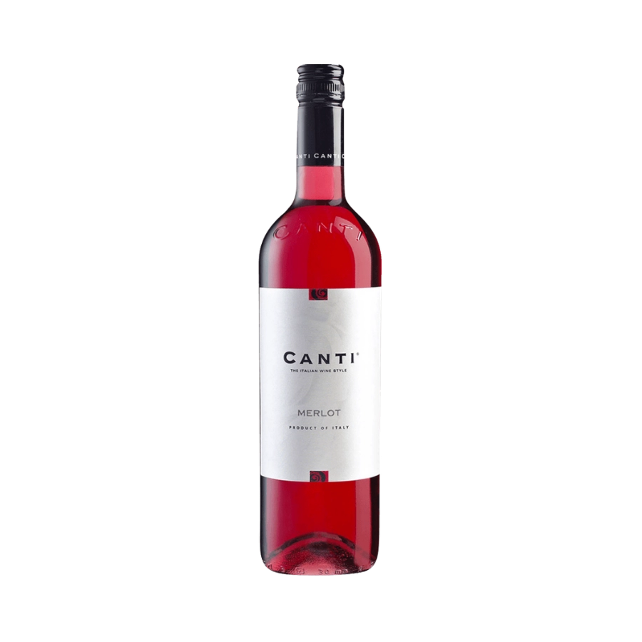Rượu Vang Hồng Ý Canti Merlot Rose 