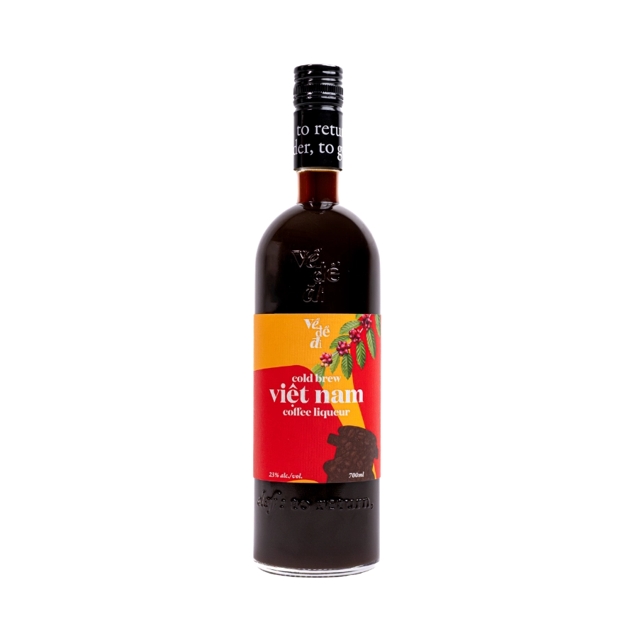 Rượu Liqueur Việt Nam Ve De Di Cold Brew Coffee Phiên Bản Chai Cao