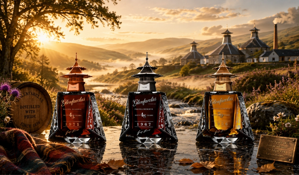 Glenfarclas Pagoda Series Bộ Sưu Tập Whisky Xa Xỉ Bậc Nhất