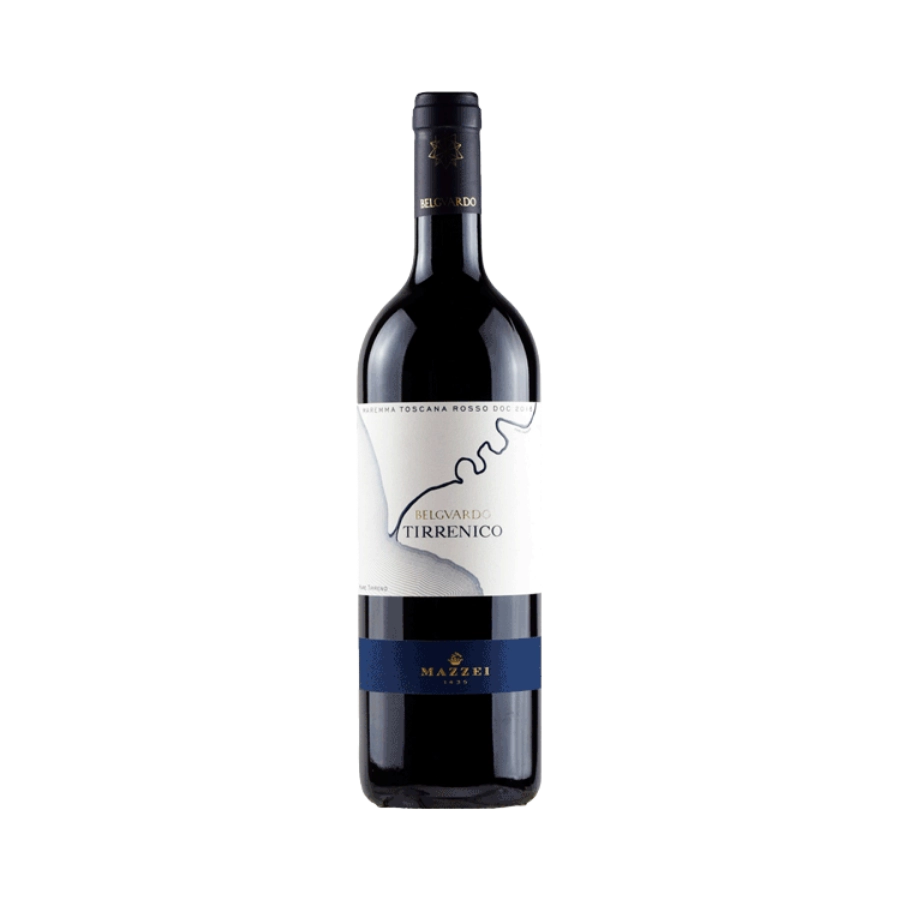 Rượu Vang Đỏ Ý Mazzei Belguardo Tirrenrico Maremma Toscana Rosso DOC