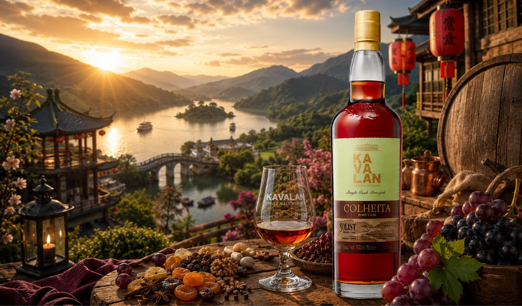 Kavalan Giới Thiệu Solist Colheita Port Single Cask Strength