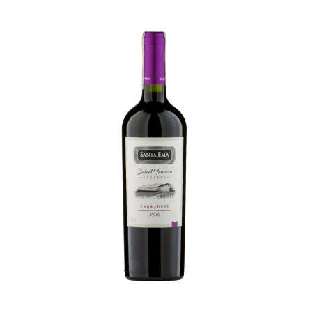 Rượu Vang Đỏ Chile Santa Ema Carmenere Terroir Reserva