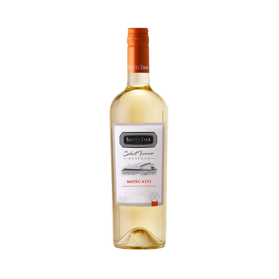 Rượu Vang Trắng Chile Santa Ema Moscato Select Terroir Reserva
