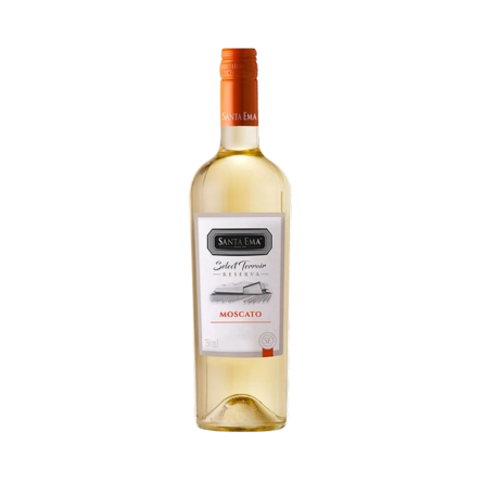 Rượu Vang Trắng Chile Santa Ema Moscato Select Terroir Reserva