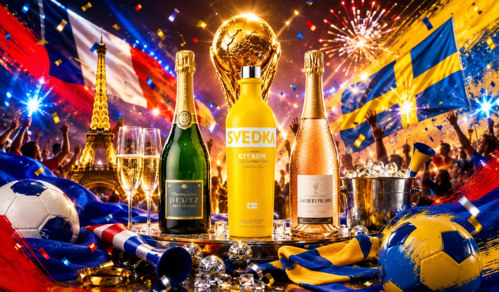 Rượu Vang Pháp Và Vodka Thụy Điển