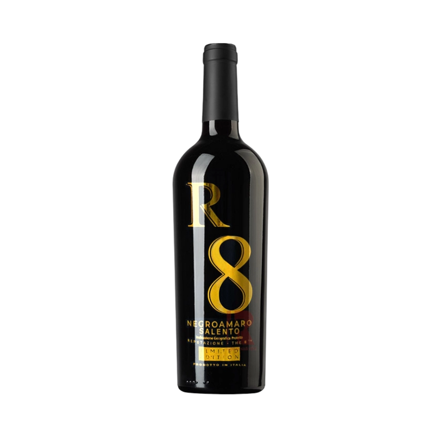 Rượu Vang Đỏ Ý R8 Negroamaro Limited Edition