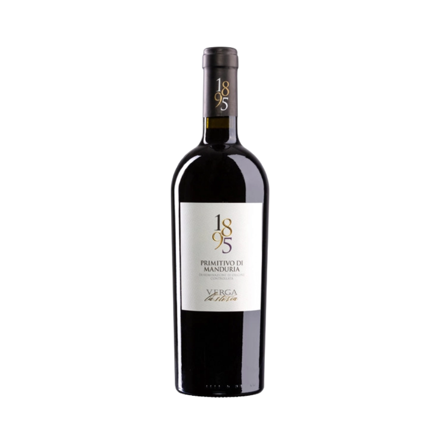Rượu Vang Đỏ Ý Verga La Storia 1895 Primitivo Di Manduria