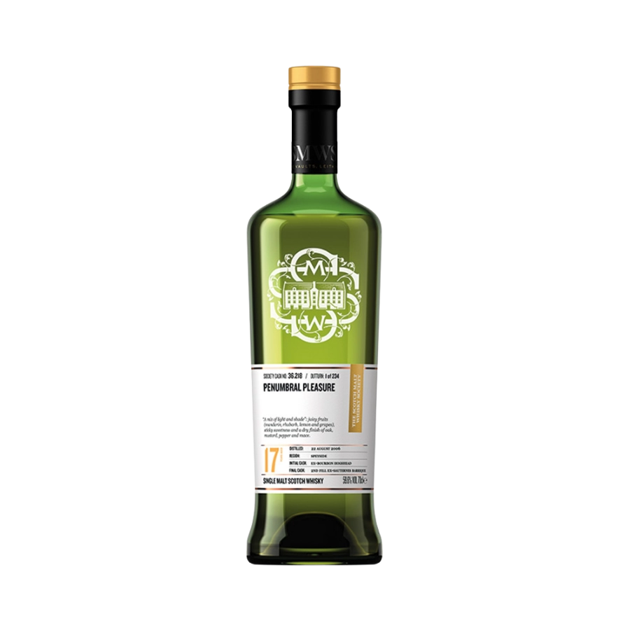Rượu Whisky The Scotch Malt Whisky Society SMWS 36.218 Penumbral Pleasure