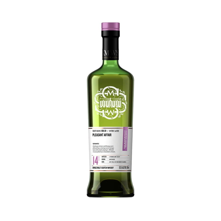 Rượu Whisky The Scotch Malt Whisky Society SMWS 108.30 Pleasant Affair