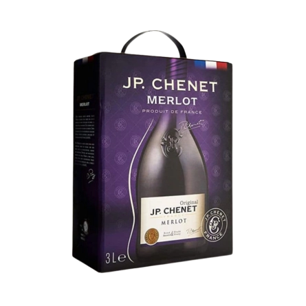 Rượu Vang Bịch Pháp JP Chenet Merlot 3L