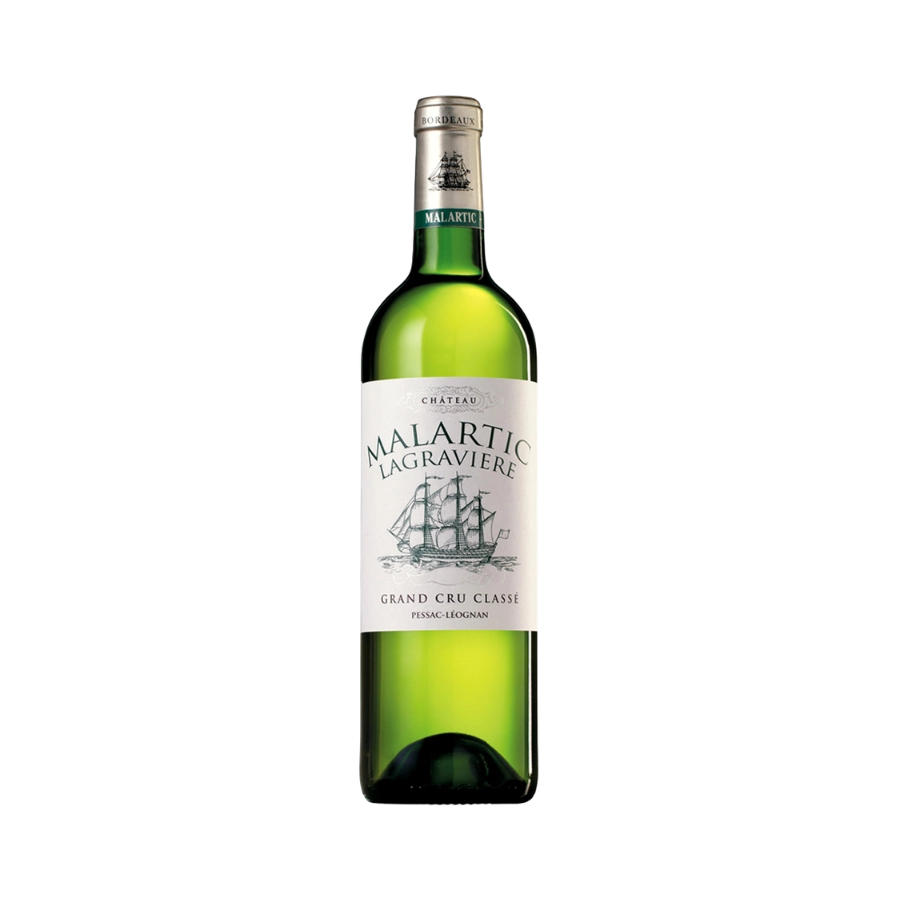 Rượu Vang Trắng Pháp Chateau Malartic Lagraviere Grand Cru Classe Pessac Leognan 2015