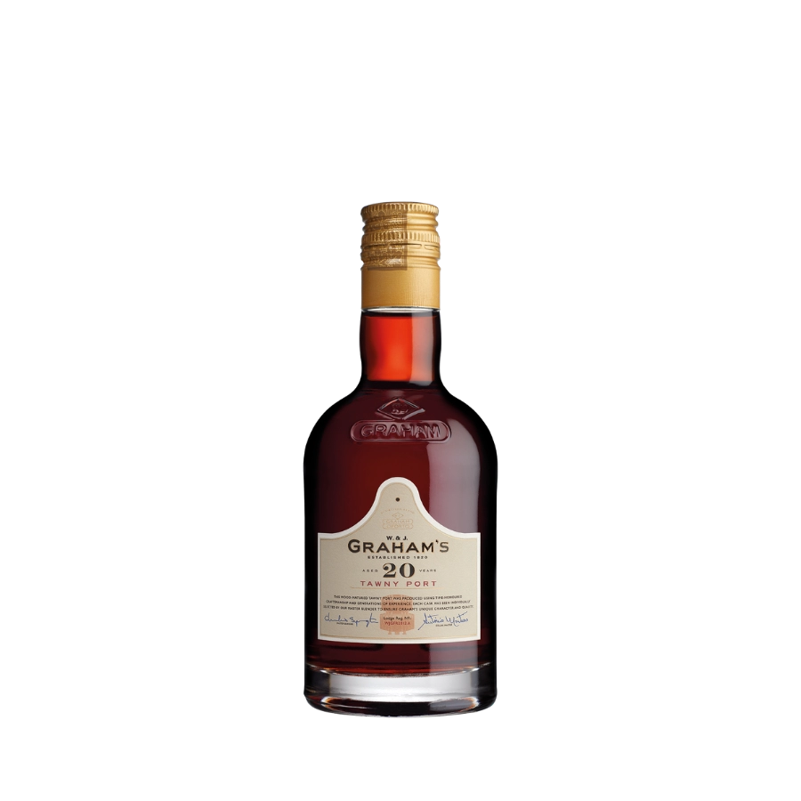 Rượu Vang Cường Hóa Bồ Đào Nha Graham's 20 Year Old Tawny Port 200ml