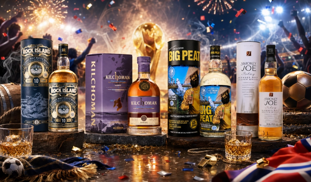 Nâng Ly Whisky Khói Đón Loạt Siêu Trận Cầu Tứ Kết Khốc Liệt