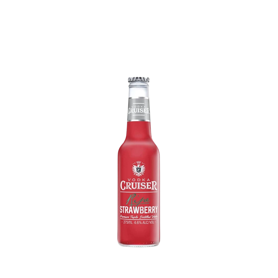 Rượu Vodka Úc Cruiser Ripe Strawberry 