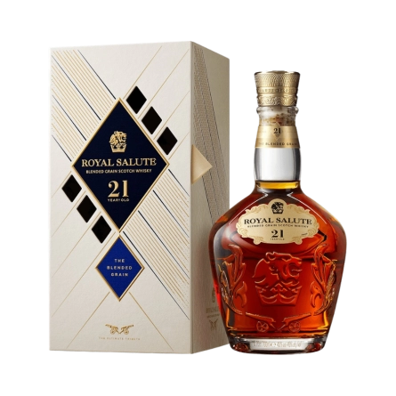 Rượu Whisky Royal Salute 21 Year Old Blended Grain King's Diamond Phiên Bản Hộp Quà Tết 2024