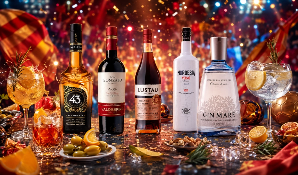 Giải Nhiệt Đêm Tứ Kết Bằng Bộ Ba Cocktail Tây Ban Nha Mát Lạnh