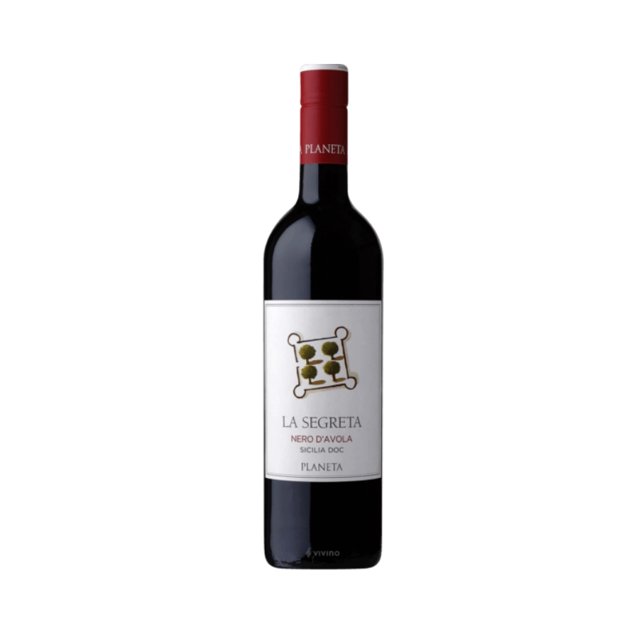 Rượu Vang Đỏ Ý Planeta La Segreta Nero D'Avola Sicilia DOC
