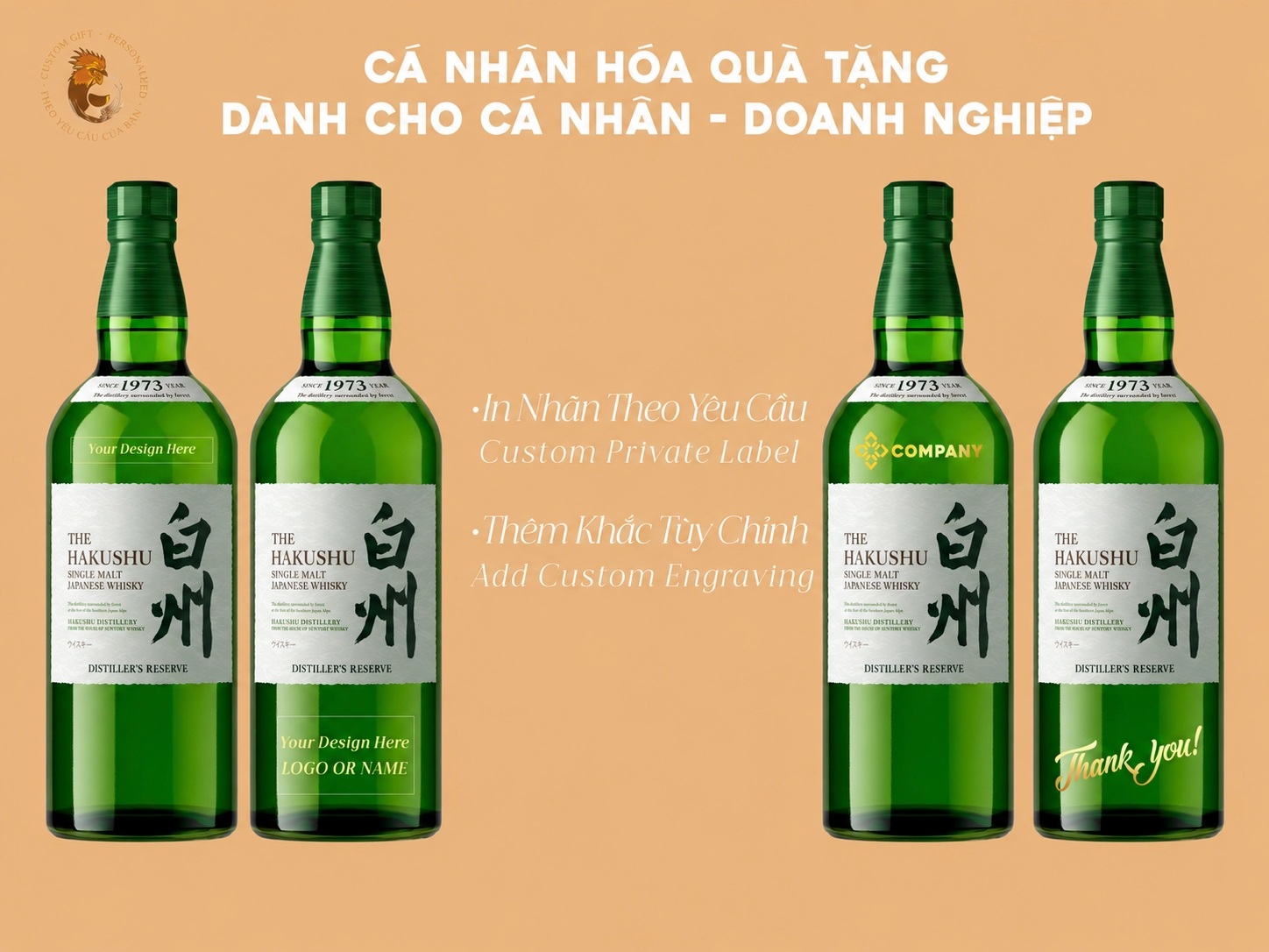BLOG: IN LOGO LÊN CHAI RƯỢU TẠO DẤU ẤN THƯƠNG HIỆU
