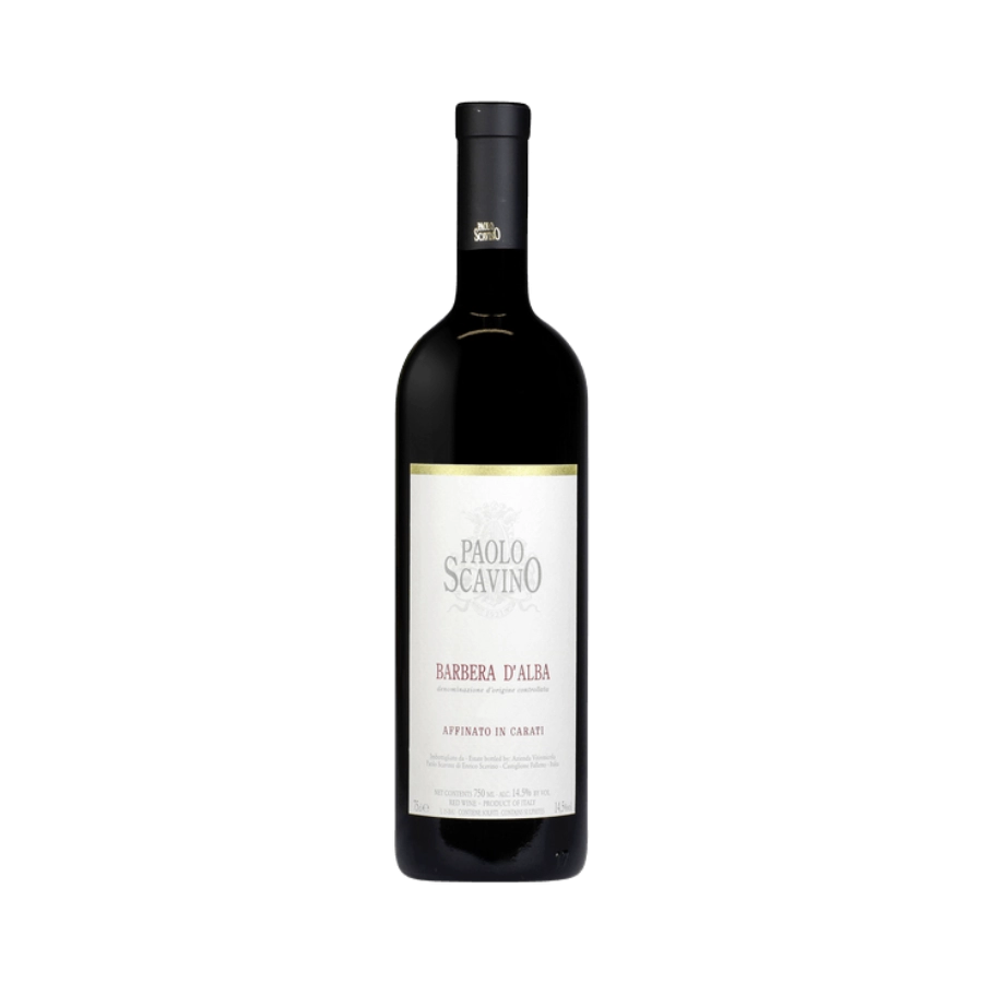 Rượu Vang Đỏ Ý Paolo Scavino Affinato In Carati Barbera D’Alba DOC