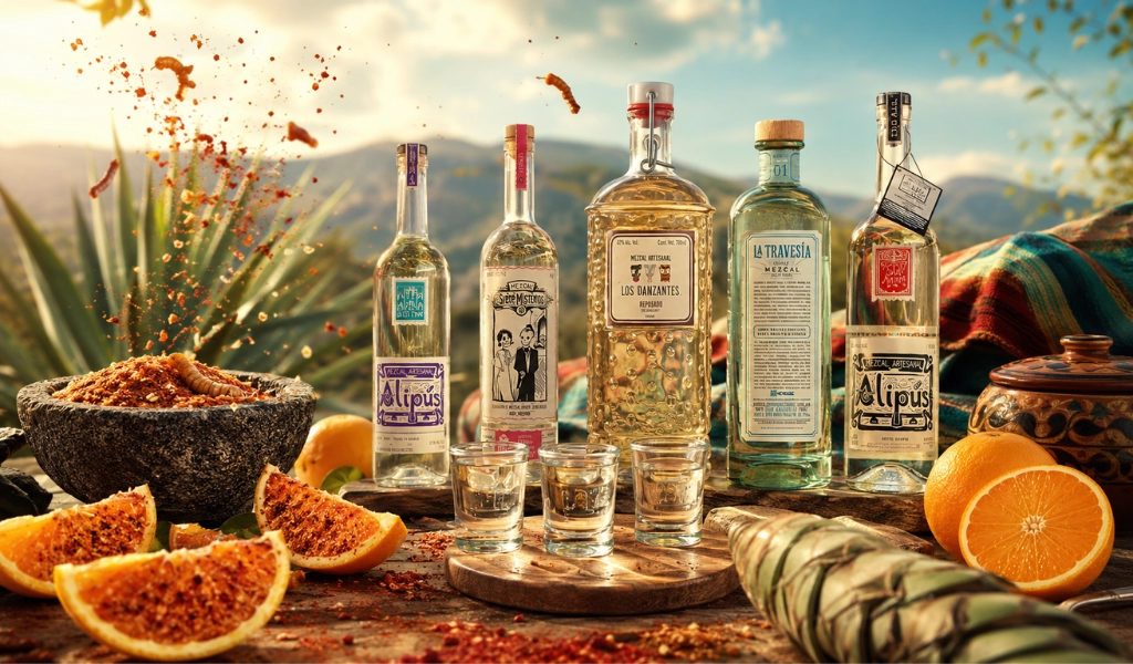 Vai Trò Của Muối Sâu Agave Sal De Gusano Và Cam Tươi Khi Uống Mezcal