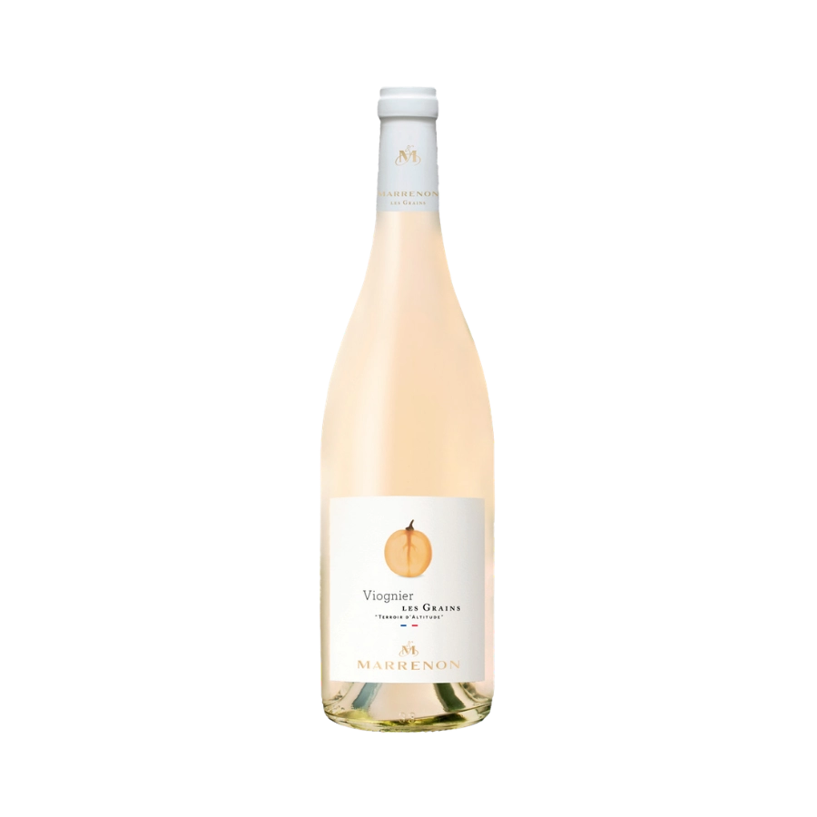 Rượu Vang Trắng Pháp Marrenon Les Grains Viognier