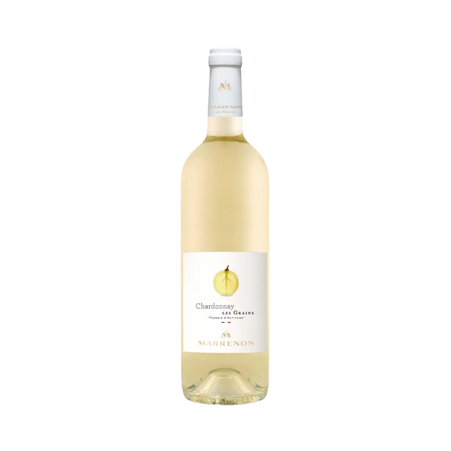 Rượu Vang Trắng Pháp Marrenon Les Grains Chardonnay