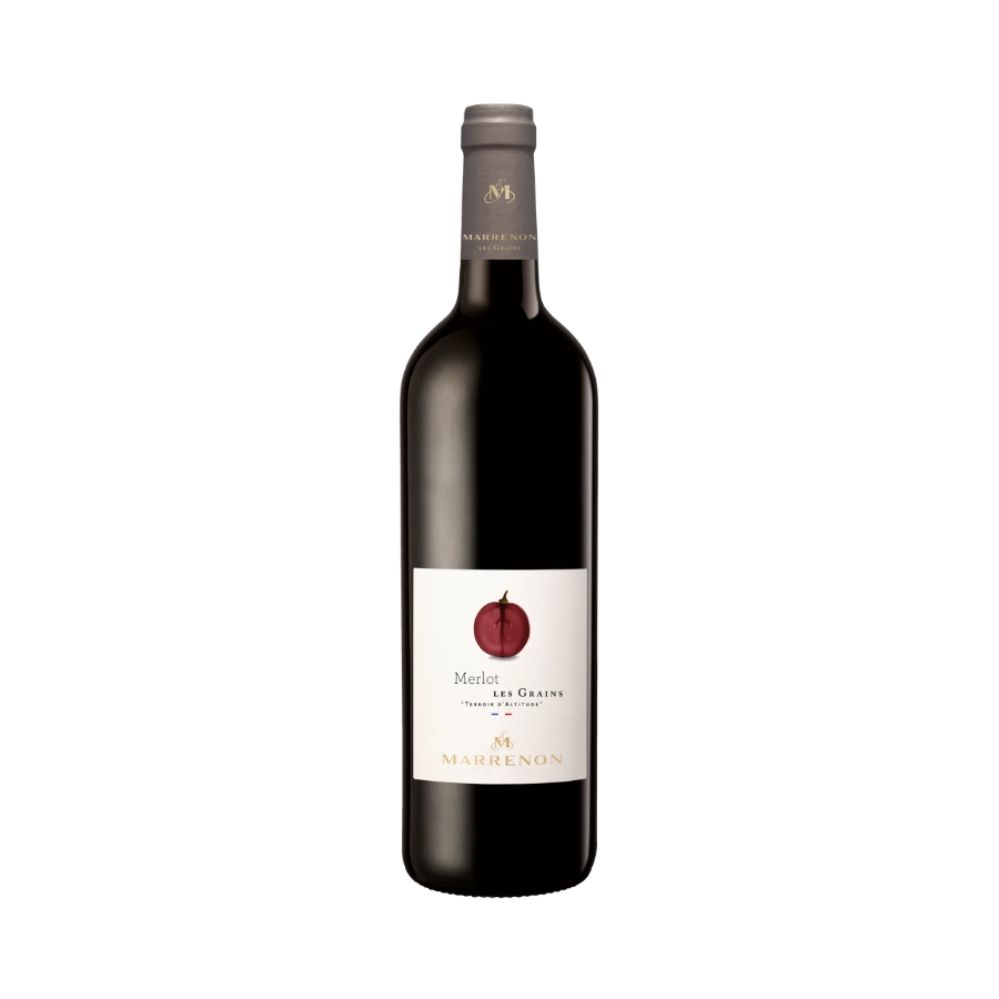 Rượu Vang Đỏ Pháp Marrenon Les Grains Merlot