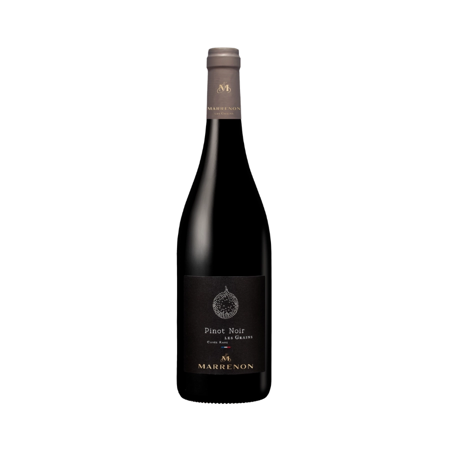 Rượu Vang Đỏ Pháp Marrenon Les Grains Pinot Noir