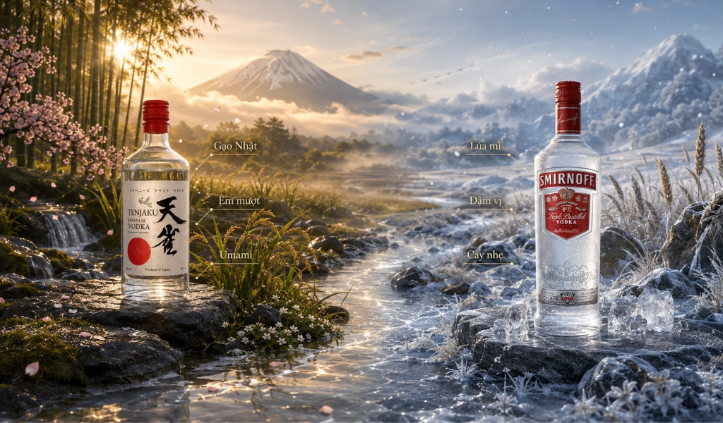 Vodka Nhật Thượng Hạng