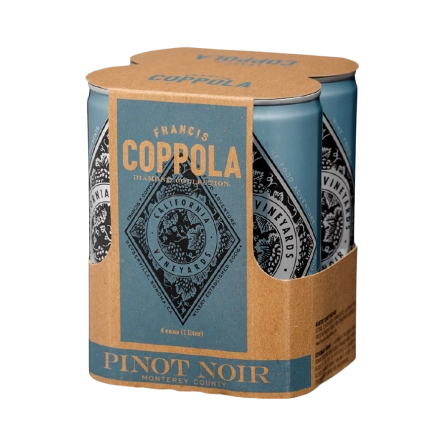 Rượu Vang Đỏ Hoa Kỳ Francis Coppola Diamond Pinot Noir Can 250ml