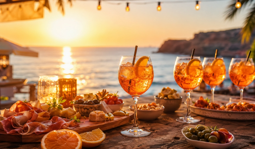 Cocktail Hugo Spritz Hoa Cơm Cháy