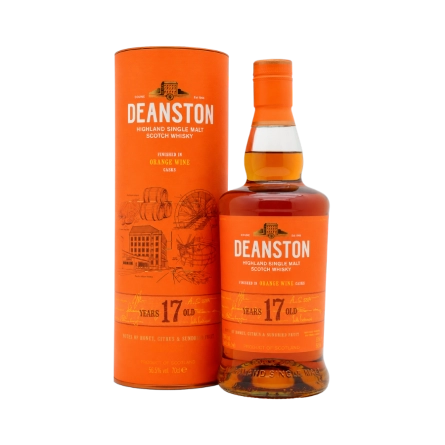 Rượu Whisky Deanston 17 Year Old Orange Wine Cask Finish