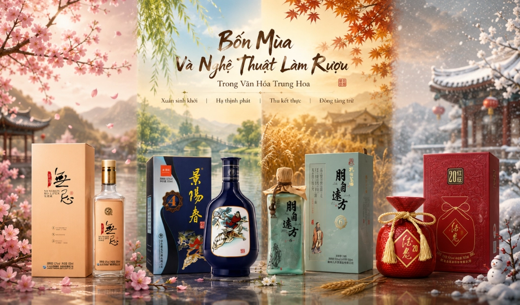 Bốn Mùa Và Nghệ Thuật Làm Rượu Trong Văn Hóa Trung Hoa