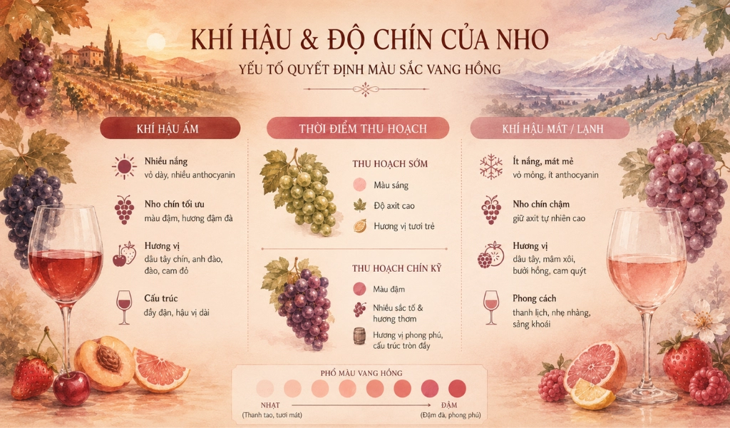 Hương Vị Vang Hồng Cao Cấp