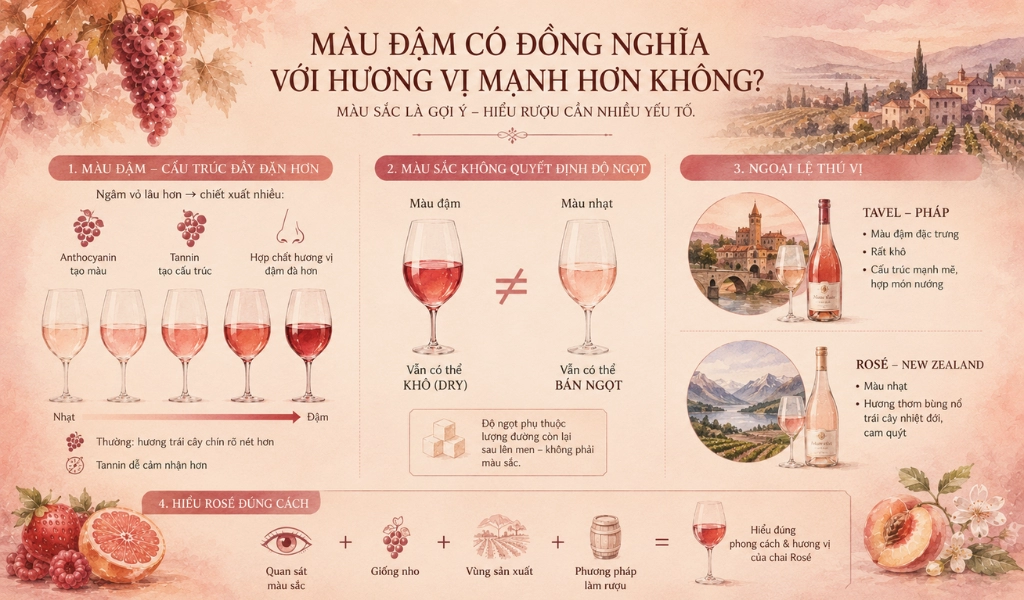 Vang Hồng Giống Nho