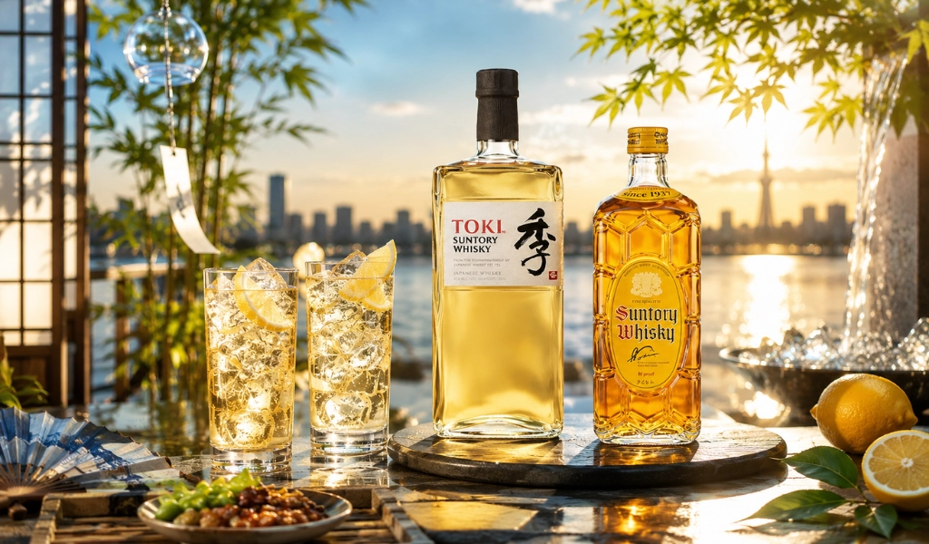 Chai Rượu Suntory Toki